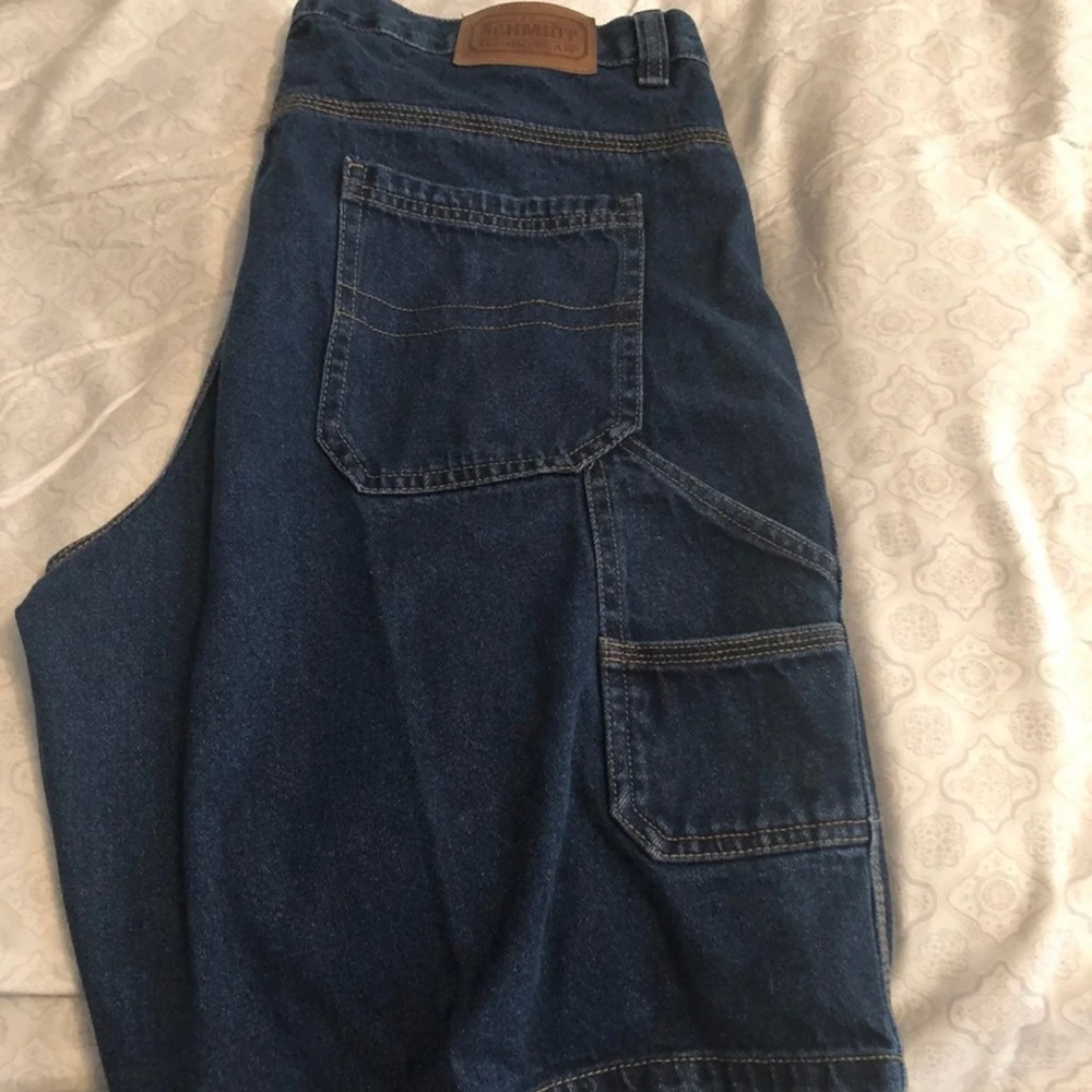 Schmidt lot of 2 Denim Cargo Shorts 38 very good condition.